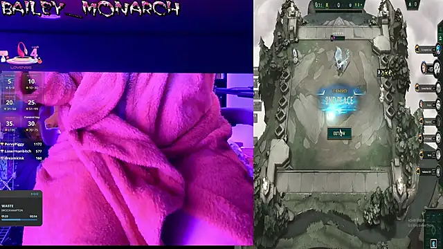 baileymonarch élő XXX-chatje