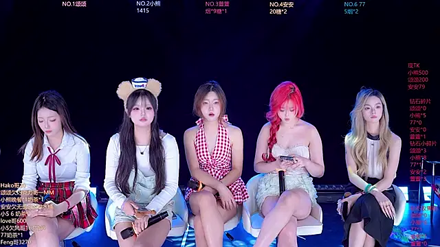 prettygirls-001: διαδικτυακό σόου στην κάμερα