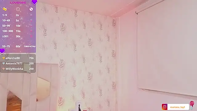 Czat XXX na żywo – MARIANA_TAY1