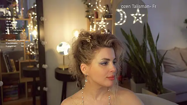 Show webcam de Lady--M