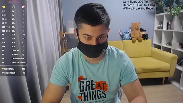 Chat +18 de Tomguys ao vivo