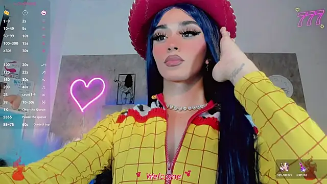 Baby_Aliz: διαδικτυακό σόου στην κάμερα