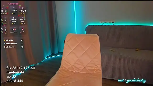 goodtobeshy – Naživo XXX chat