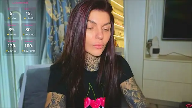 tattooedBabyyのウェブカメラショー