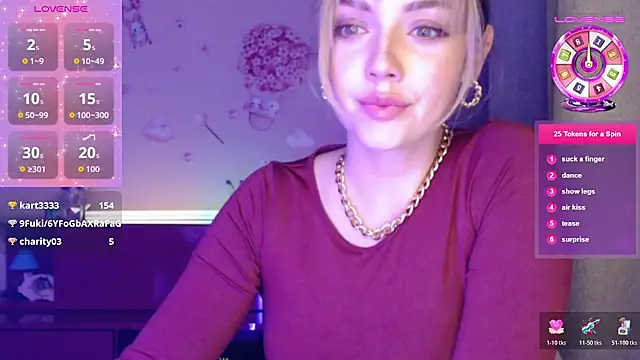 -Stephanie-のライブXXXチャット