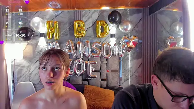 Manson_and_Zoe Show in webcam