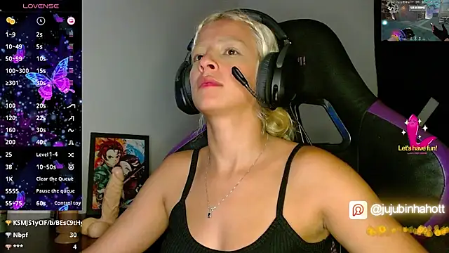 Show de webcam de jujubinhahot