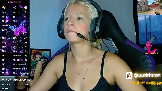 Show de webcam de jujubinhahot