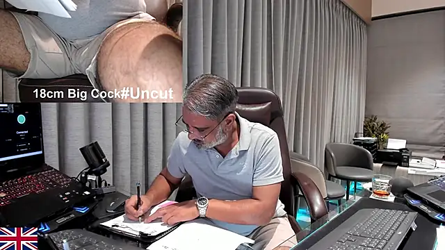 Show de OnlineBossUK na webcam