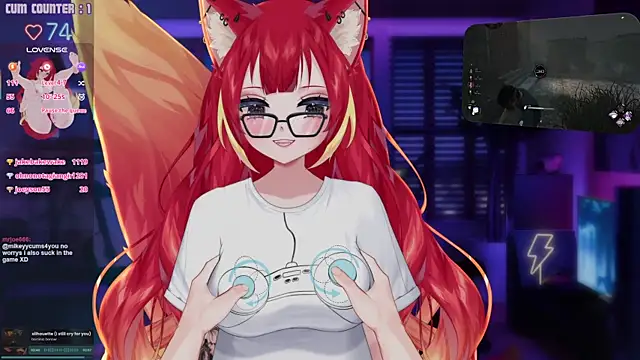 แชท XXX สดของ LewdFoxy_VT