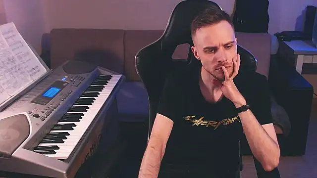 Show de Sweetparker na webcam