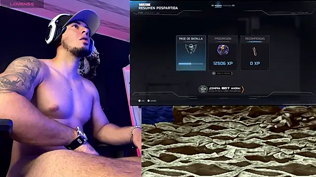 Dimitri_Colleman: διαδικτυακό σόου στην κάμερα