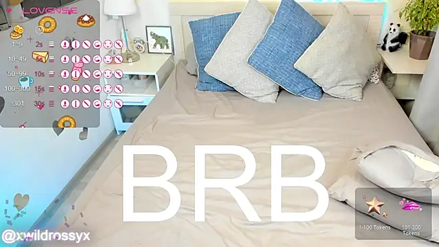 wildrossy 网络视讯表演