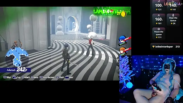 Show modela StarshineMoonspark na web-kameri