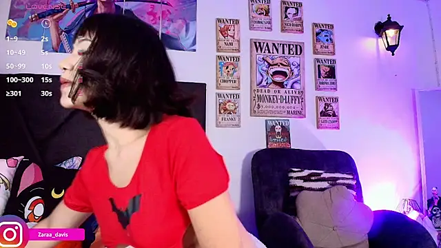 Show modela Zaradavis na web-kameri