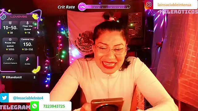 LaInsaciableIntensa's Live XXX Chat