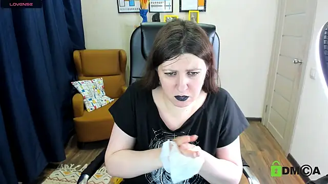 XXX chat uživo modela Black_Black_Rose