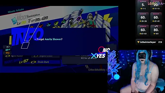 Show webcam de StarshineMoonspark