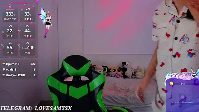 Chatroom XXX en direct de Lovelyamyy