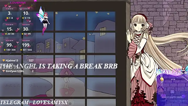 Chat XXX en directo de Lovelyamyy