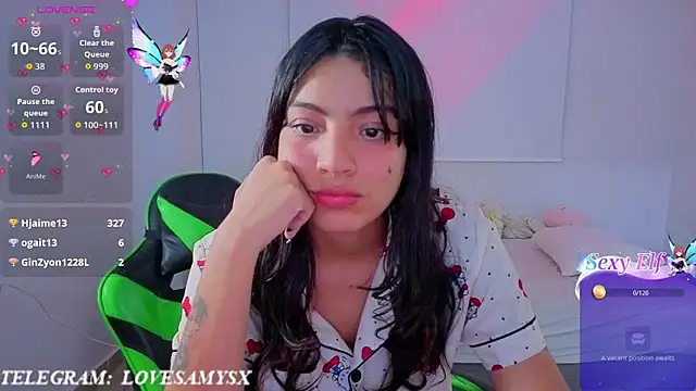 Chat XXX ao vivo de Lovelyamyy