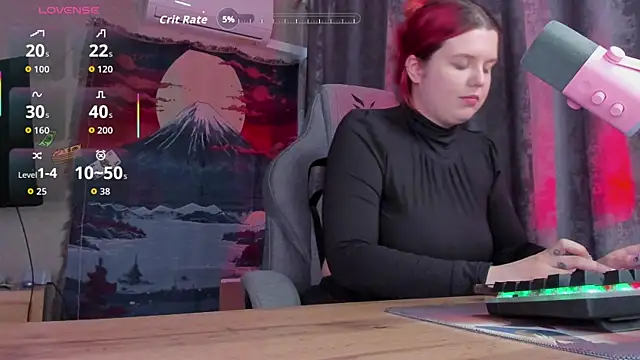 XXX chat uživo modela NattInRed