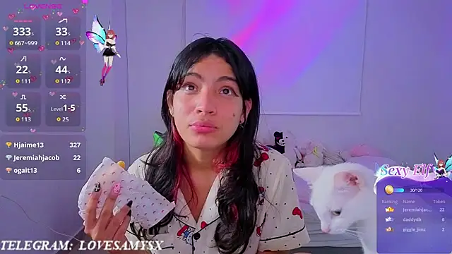 Živý XXX chat Lovelyamyy