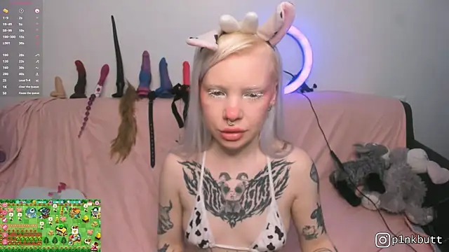 HelenGoat élő XXX-chatje