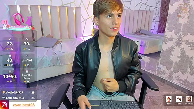 Show de EVAN_TAY na webcam