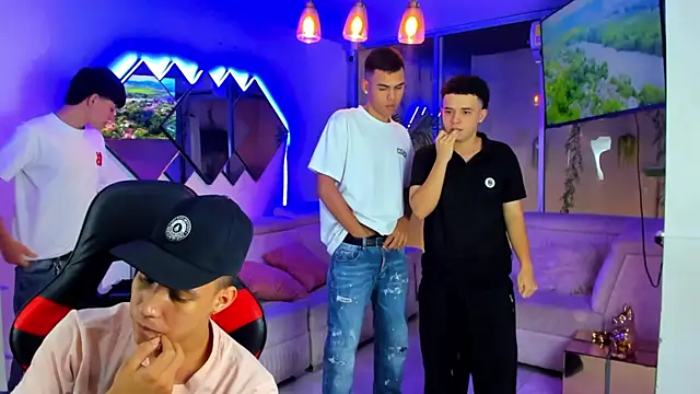 Show de Houseofwarrios na webcam