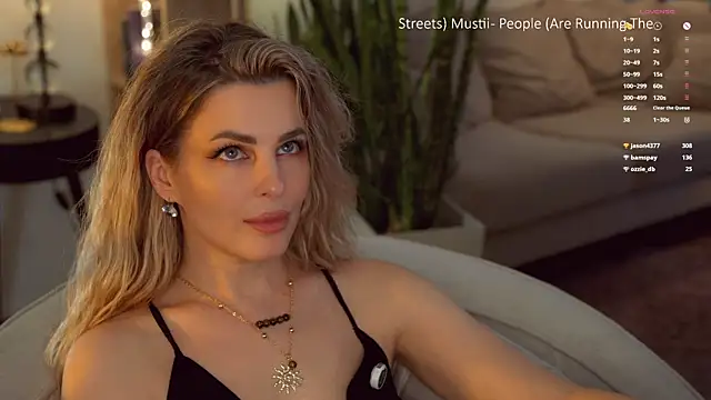 Show webcam de Lady--M