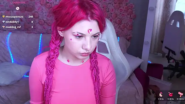 PinkyTrix Webcam show