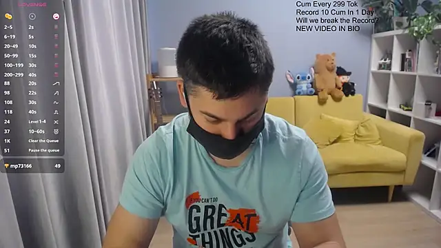 Tomguysのウェブカメラショー