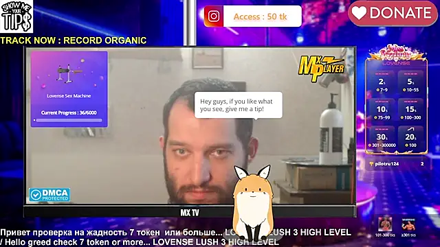 AnalChampionLovense777 webkamerás műsora