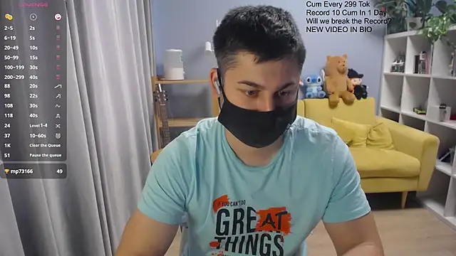 Tomguysのウェブカメラショー