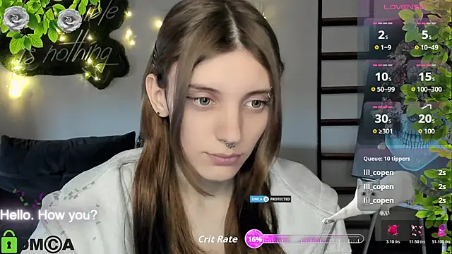 Chatroom XXX en direct de CherryBloom777