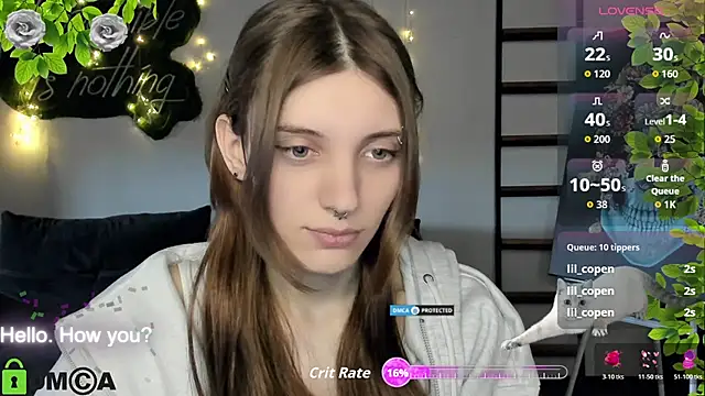 Chatroom XXX en direct de CherryBloom777