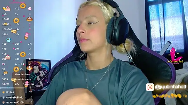 Show de jujubinhahot na webcam