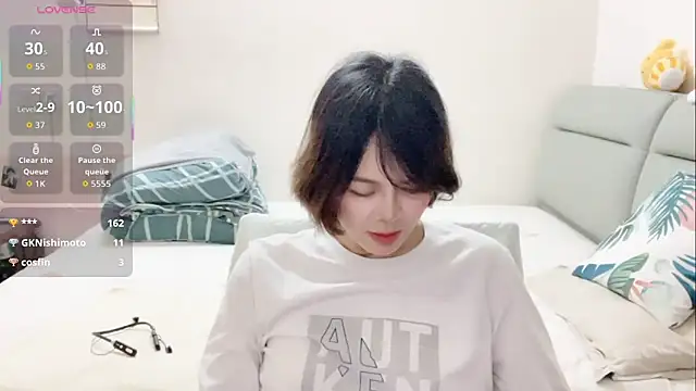 Show de Linda-LL na webcam