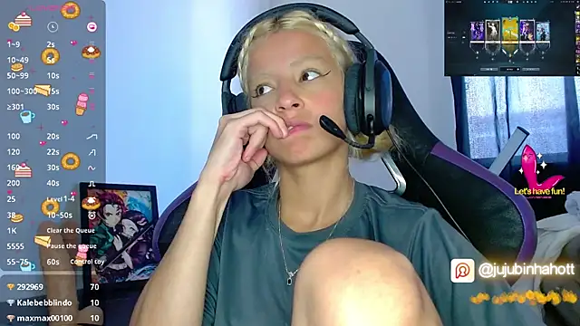 Show de jujubinhahot na webcam