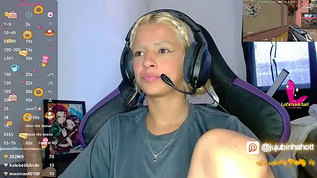 Show de webcam de jujubinhahot