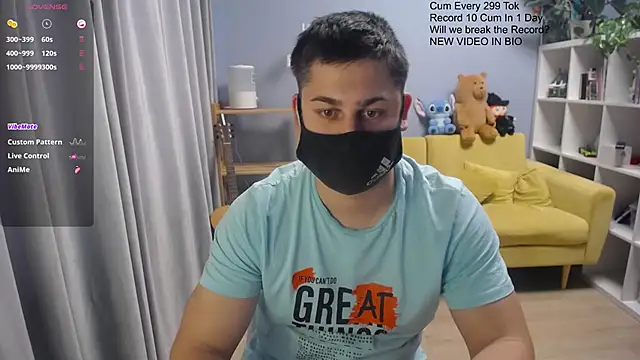 Show de Tomguys na webcam