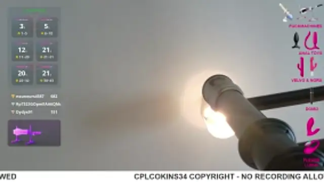 cplcokins34 Pertunjukan Webcam