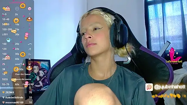 Show de webcam de jujubinhahot