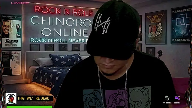 chino_roz webkamerás műsora