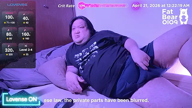 Pokazy przed kamerką – fatbear0109