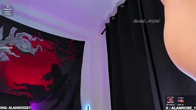 Webkamerová show AlanRose01