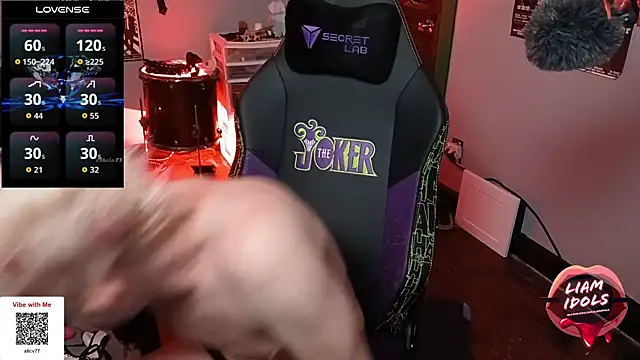 LiamIdols webkamerás műsora