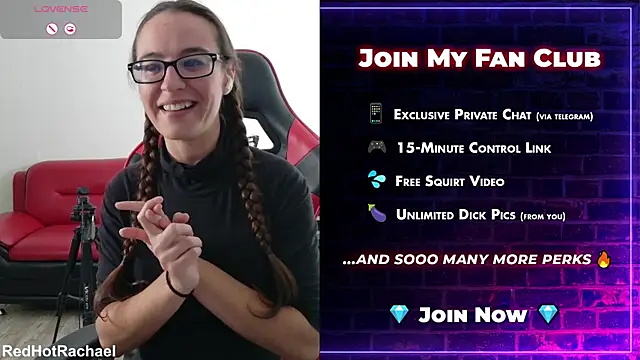 RedHotRachael 现场XXX聊天