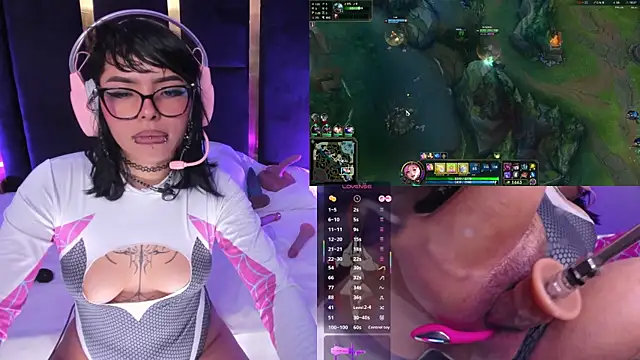 Chatroom XXX en direct de Nyveth